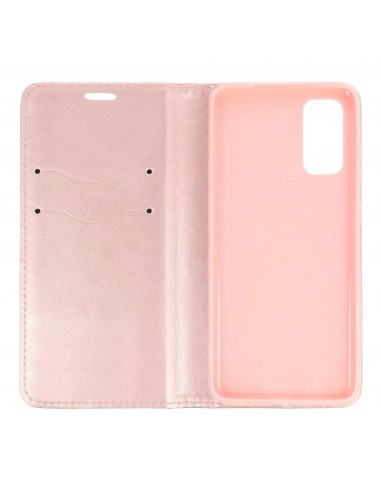 Etui Galaxy A42 5G Magnetique Or rose