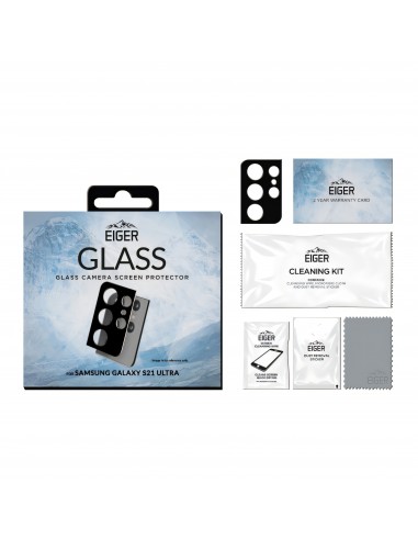 Film en verre trempé Galaxy S21 Ultra pour caméra arrière - Eiger