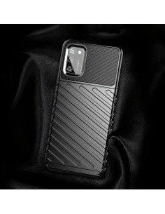 Coque Galaxy A02S Thunder noir 2