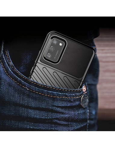 Coque Galaxy A12 THUNDER noir