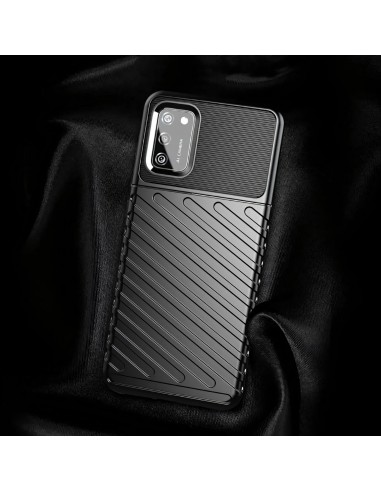 Coque Galaxy A12 THUNDER noir