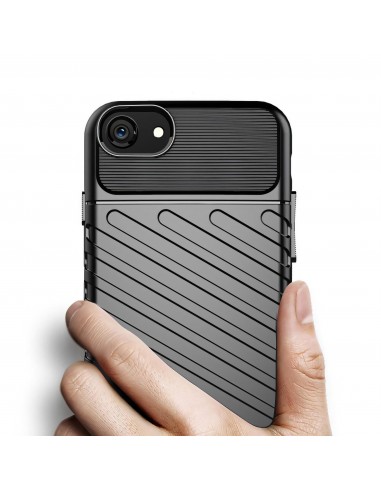 Coque iPhone SE 2022, SE 2020 et iPhone 8, 7 THUNDER noir
