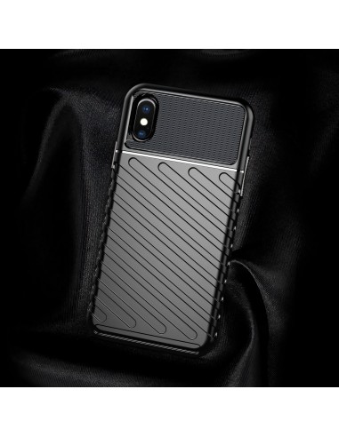 Coque iPhone X THUNDER noir