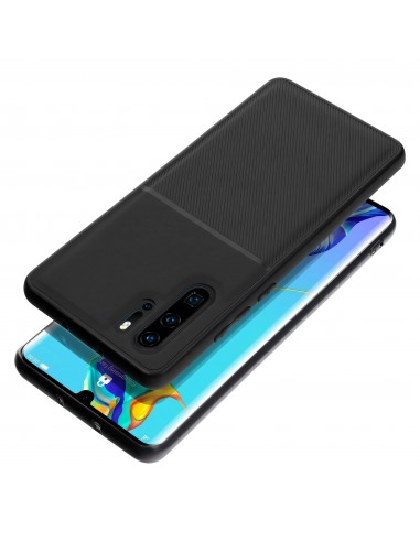 Coque P30 Pro en silicone Noble Noir
