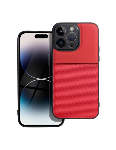 Coque iPhone 14 Pro Max en silicone Noble Rouge