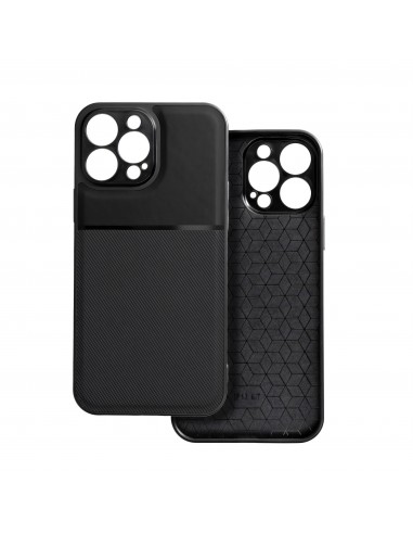 Coque iPhone 13 Pro Max en silicone Noble Noir