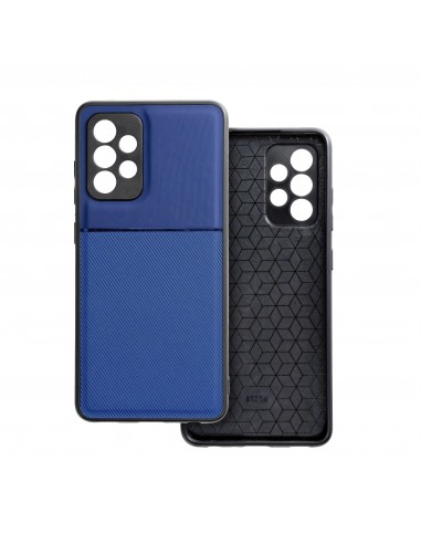Coque Galaxy A22 5G en silicone Noble Bleu