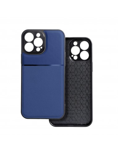 Coque iPhone 14 en silicone Noble Bleu