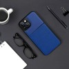 Coque iPhone 14 Plus en silicone Noble Bleu