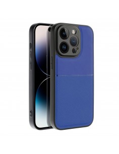 Coque iPhone 14 Pro en silicone Noble Bleu