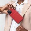 Coque iPhone 13 Pro en silicone Noble Rouge