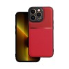 Coque iPhone 13 Pro en silicone Noble Rouge