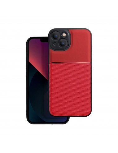 Coque iPhone 14 en silicone Noble Rouge