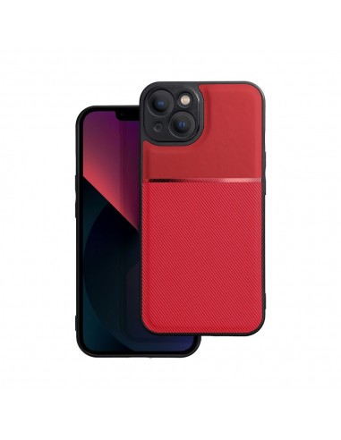Coque iPhone 14 Plus en silicone Noble Rouge