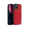 Coque iPhone 14 Plus en silicone Noble Rouge