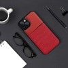 Coque iPhone 14 Plus en silicone Noble Rouge