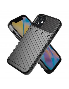 Coque iPhone 12 et 12 PRO THUNDER noir