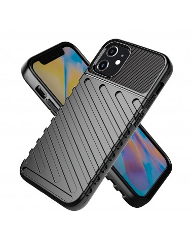 Coque iPhone 12 et 12 PRO THUNDER noir