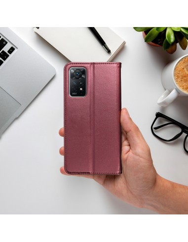 Etui OPPO RENO 8 Fermeture magnétique Bordeau