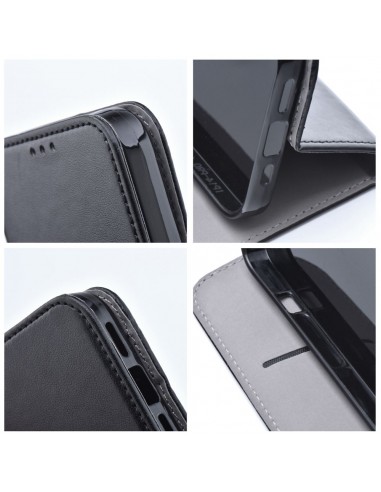 Etui iPhone 12 Smart Magnetique noir