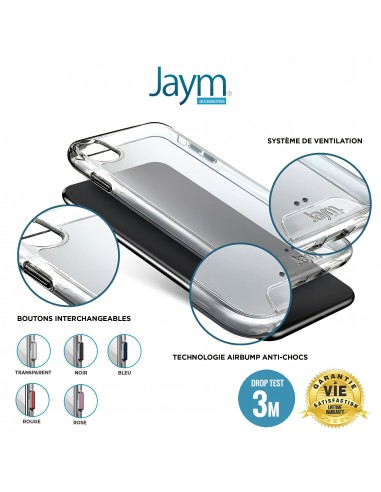 Coque souple renforcée Galaxy A22 4G - Test de chute 3M - Garantie à vie JAYM