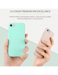 Coque silicone Galaxy A22 Soft feeling Noir 2