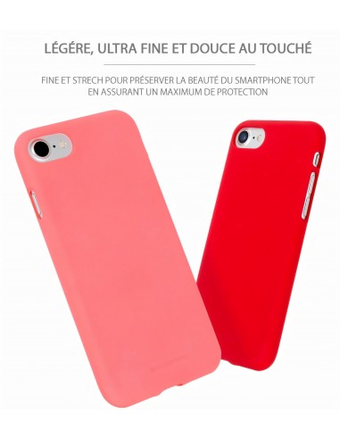 Coque silicone Galaxy A22 Soft feeling Noir