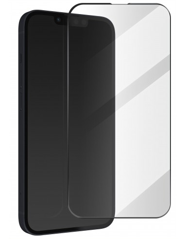 Film verre trempé iPhone 14 Pro - Full cover - Noir - Xssive