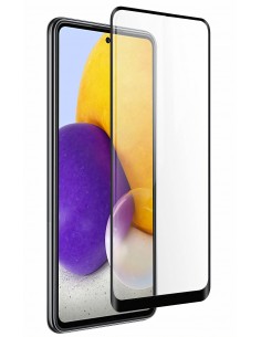 Film en verre trempé pour Samsung Galaxy A72 5G 5D Noir - Ultra Résistant 9H - Xssive 2