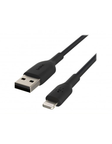 Cable Boost Charge + Synchro USB vers lightning MFI 15 cm NOIR - BELKIN 