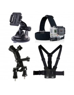 Kit pour Go Pro Hero 4 / Hero 3+ / Hero 3 / Hero 2