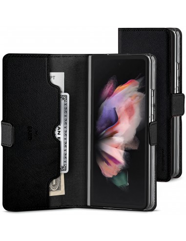 Etui Galaxy Z Fold 3 Magnétique Noir  - Jaym