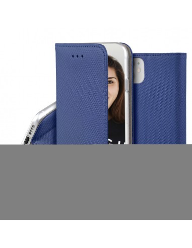 Etui Galaxy A03s Magnétique Bleu  - Jaym
