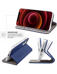 Etui Xiaomi 13 Magnétique Bleu  - Jaym 2