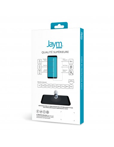 VERRE TREMPE PREMIUM ASAHI 2.5D POUR SAMSUNG GALAXY S22 PLUS / S23 PLUS *SONIC SENSOR* - JAYM® 