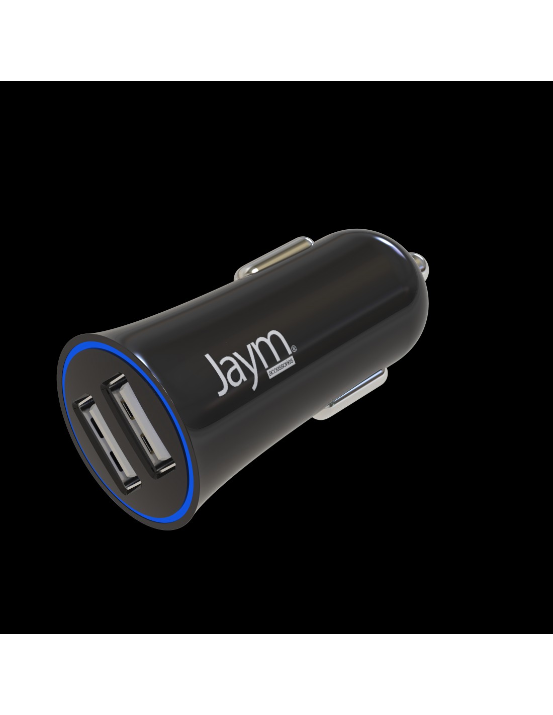 CHARGEUR SECTEUR DOUBLE USB-A 12W 2,4A BLANC - PRISE US - JAYM®