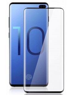 Film verre trempé Galaxy S10 DIVA noir 6D Noir