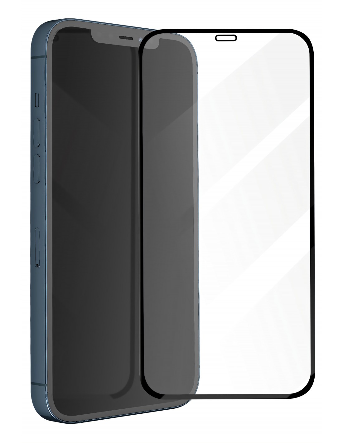 Film en verre trempé iPhone 12 Pro Max Xssive Noir - All4iPhone