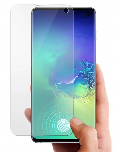 Film en verre trempé Galaxy S10 Transparent