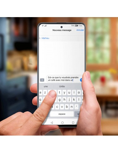 Film en verre trempé Galaxy A52 4G et 5G Transparent