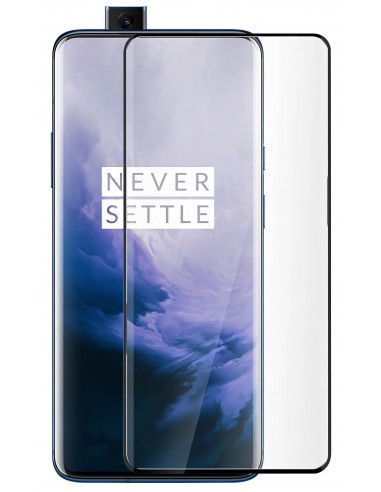 Film en verre trempé pour OnePlus 7 Pro 5D Noir - Ultra Résistant 9H - Xssive