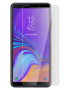 Film en verre trempé Galaxy A7 2018 A750 Transparent