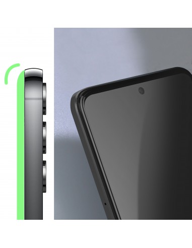 Film en verre trempé pour Samsung Galaxy S23 6D Noir - Ultra Résistant 9H - GUARD  