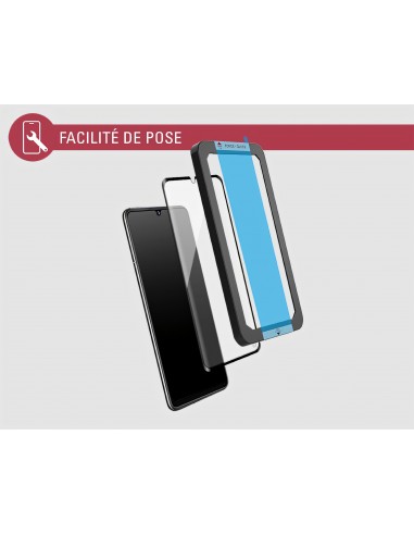 Film en verre trempé Galaxy A42 5G - FORCE GLASS - Ultra résistant - Garantie à vie