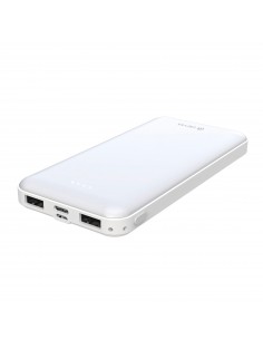 Chargeur externe Power Bank 10000 mAh - 2,1A - Devia - Blanc 2