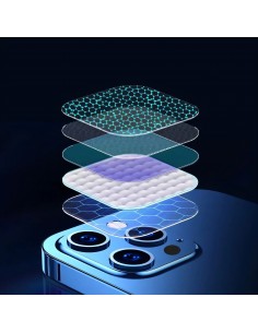 Film verre trempé pour lentilles caméra arrière iPhone 12 Pro Max Transparent- Xssive 2