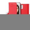 Etui portefeuille iPhone 15 Pro Magnétique Rouge - Jaym