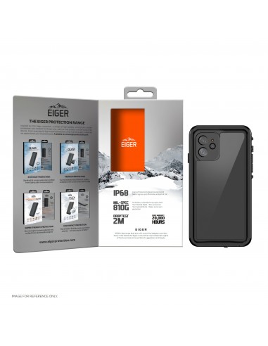 Coque étanche iPhone 15 IP68 et renforcée - 360° Avant / Arriere - Drop Test 2M - EIGER®
