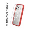Coque iPhone 14 Plus RHINOSHIELD™ Modulaire MOD NX™ Compatible MAGSAFE Rouge