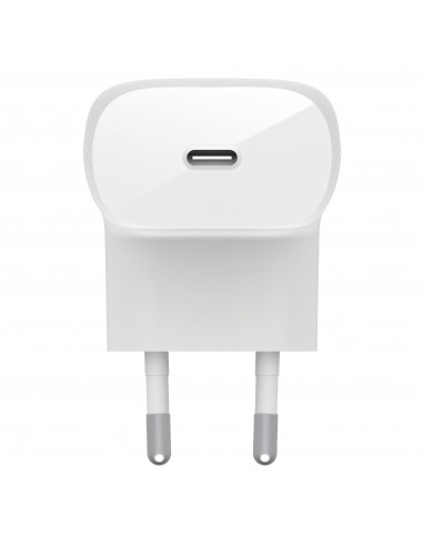 Pack Chargeur secteur Rapide USB-C 30W PD ET PPS avec Cable USB-C vers USB-C 1m BELKIN - Blanc
